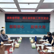 湘鄂两省侨联互学互鉴 合力破局开新篇