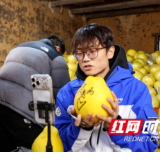 江永：湘超冠军永州队爱心助农 高响直播带货解柚农燃眉之急