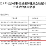 湖南省医工融合创新研究院牵头组建的长沙市创新医疗器械概念验证中心成功通过市级备案