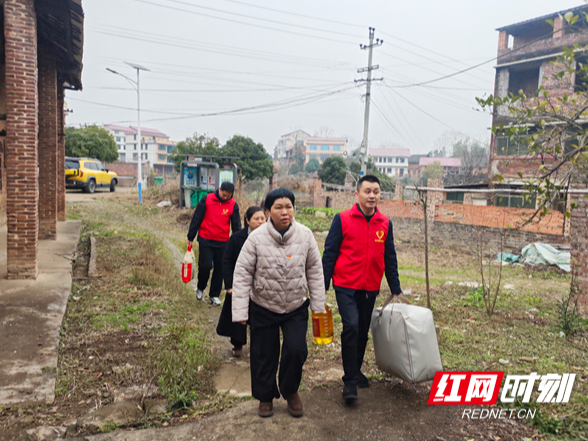 救助慰问传温情 寒冬送暖办实事——邵阳市救助管理站开展2026年春节节前走访慰问活动