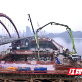 沅水桃源枢纽二线船闸建设工程取得关键性节点目标