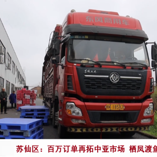 苏仙区：百万订单再拓中亚市场 栖凤渡鱼粉香飘海外