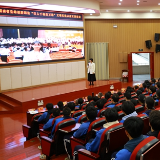 “百人千场进万站”文明实践示范宣讲活动（新邵专场）暨“零零传说·青春有为”进校园活动举行