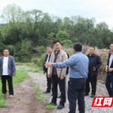 湖南省政务服务和大数据中心赴辰溪县长坡新村调研指导乡村振兴工作