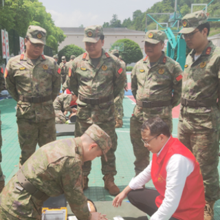“春风铸盾 急救先行” 郴州北湖区开展民兵应急救护技能培训