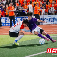 湖南新田：“永超”足球联赛第六轮激战正酣（组图）
