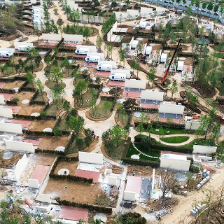 湘潭万楼·青年码头三期-芙蓉国里房车酒店项目建设进入“最后冲刺”