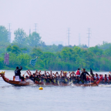 图集丨鏖战阳明湖！湖南省龙舟超级联赛选拔赛（鼎城站）火热举行