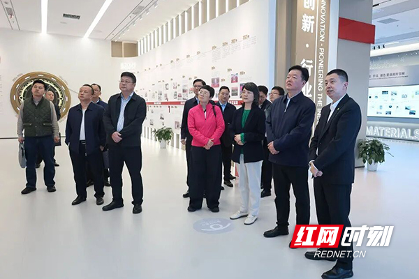 国家知识产权局来株调研轨道交通装备企业