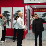 湘籍画家童治军中国美术馆展览20周年郑州邀请巡展开幕