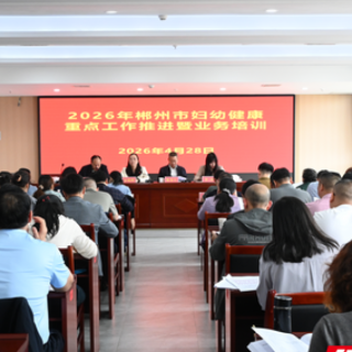 夯实妇幼健康根基 郴州市举办2026年妇幼健康重点工作培训