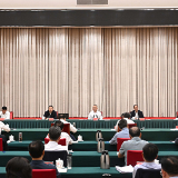 沈晓明围绕“领导班子和干部队伍建设、基层党建”主持召开中央巡视反馈意见整改工作专题调研座谈会