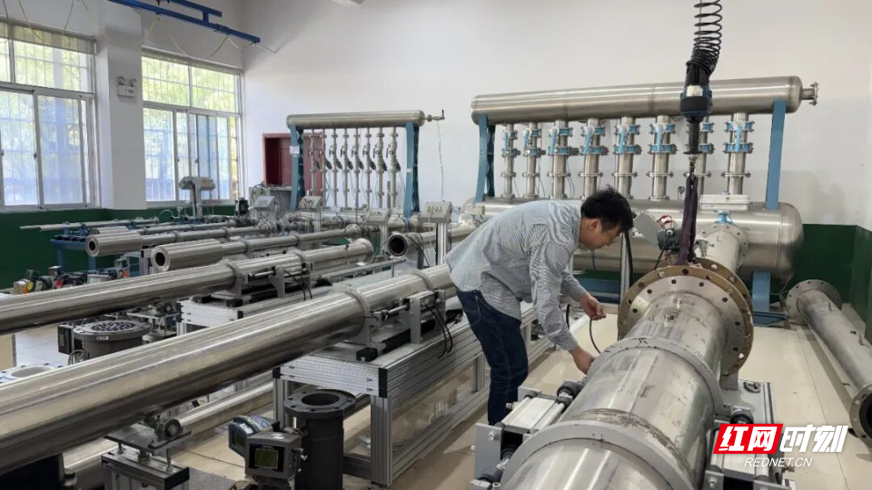湖南省计量检测研究院开展长沙新奥浏阳工业园区燃气表具专项检定