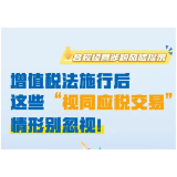 图解｜增值税法施行后，这些“视同应税交易”情形别忽视！
