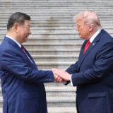 新华图讯｜习近平为美国总统特朗普举行欢迎仪式