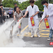 从报警到转运全程实战 珠晖区这场医院消防演练很“硬核”