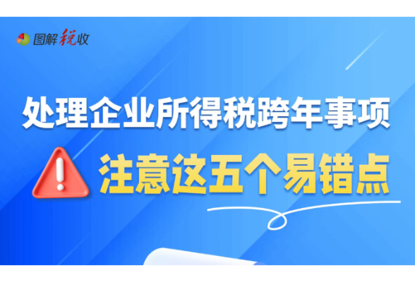 图解｜处理企业所得税跨年事项，注意这五个易错点}