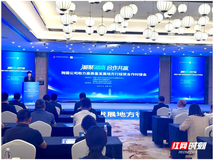 多家跨国公司在湖南“组队”寻机遇