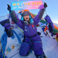 把城步带上8848.86米蒋青艳珠峰—洛子峰28小时连登背后