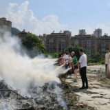 以练筑防安全护航！苏仙区湘南学院社区开展消防应急演练