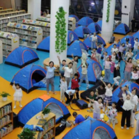 夜宿书香!长沙图书馆“阅读+科技”点燃少年科创梦