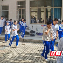 株洲市四中开展2026年防灾减灾应急疏散演练