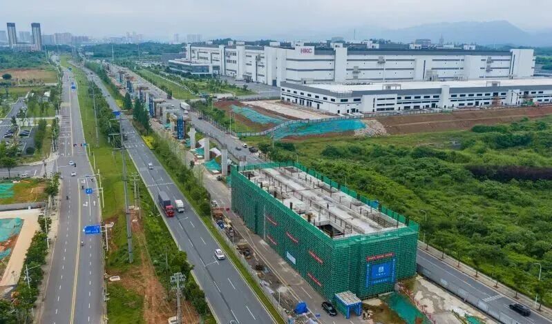长浏快线建设正酣。均为长沙晚报全媒体记者 黄启晴 摄