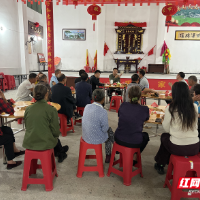 桂阳县樟市镇甫口村:“农家夜话”话安全 干群同心筑防线