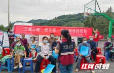 湘西州疾控中心走进马颈坳镇米坡村 健康宣教送到村民家门口
