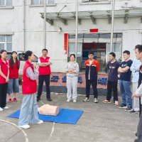 汝城县中医医院把免费急救课送进风电场