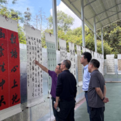 攸县网岭镇“幸福攸县·墨香传韵”书画展点亮乡土文化
