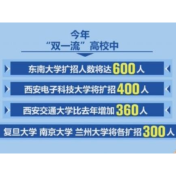 哪些“双一流”高校参与扩招?重点投向哪些领域?