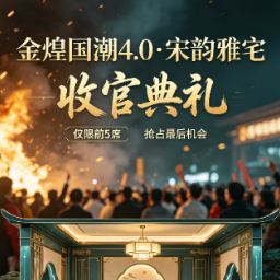 倒计时3天！从“千篇一律”到“一步一景”，国潮4.0重新定义东方美学