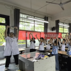 “中医药非遗我传承”科普宣传活动走进珠晖区冶金小学