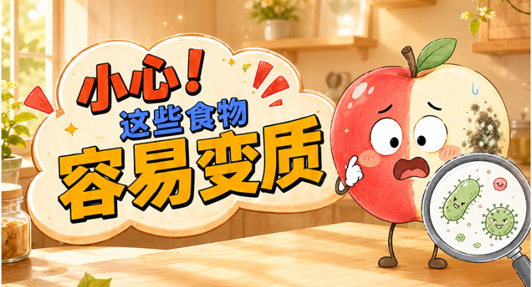 科普漫画丨小心！这些食物容易变质