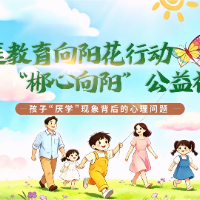 “郴心向阳”公益视频｜第三期：孩子“厌学”现象背后的心理问题