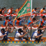 龙舟竞渡夫夷河,古礼新韵“燃”端午——邵阳县大端午扒出“新”味道