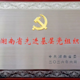 湖南省轨道勘察设计有限公司党支部荣获湖南省“先进基层党组织”称号