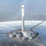 东北首座光热电站!吉西基地100MW塔式光热电站项目投产发电