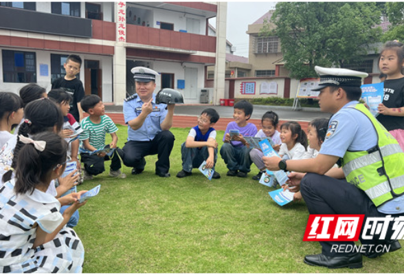 石门公安：深入校园送安全 筑牢暑期平安路