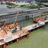 长赣高铁长沙湘江铁路特大桥主桥桩基全部完工 全线建设迈入新阶段