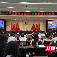 株洲市市场监管局举办企业知识产权新业务培训会