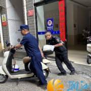 西湖街道开展“两电”违规停放集中整治行动，筑牢安全“防火墙”