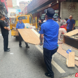 打通“生命通道”!珠晖区多部门联合整治中心市场群占道经营顽疾