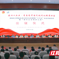 湖南化工职业技术大学举行2026年大学生暑期“三下乡”社会实践出征仪式