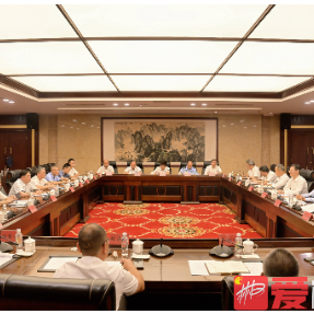 郴州市与湖南有色集团、湖南盐业集团举行座谈交流