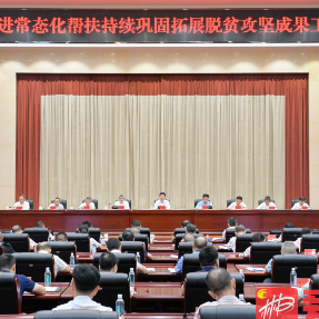 全市推进常态化帮扶持续巩固拓展脱贫攻坚成果工作会议召开