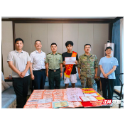 荷塘区军地联合走访慰问陆军工程大学录取新生