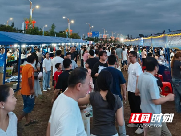 123个“摊位”点亮湘江西岸 百日千万专场“职”达永州