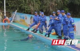 衡阳县：开展防溺水实景安全演练 织密暑期安全防护网